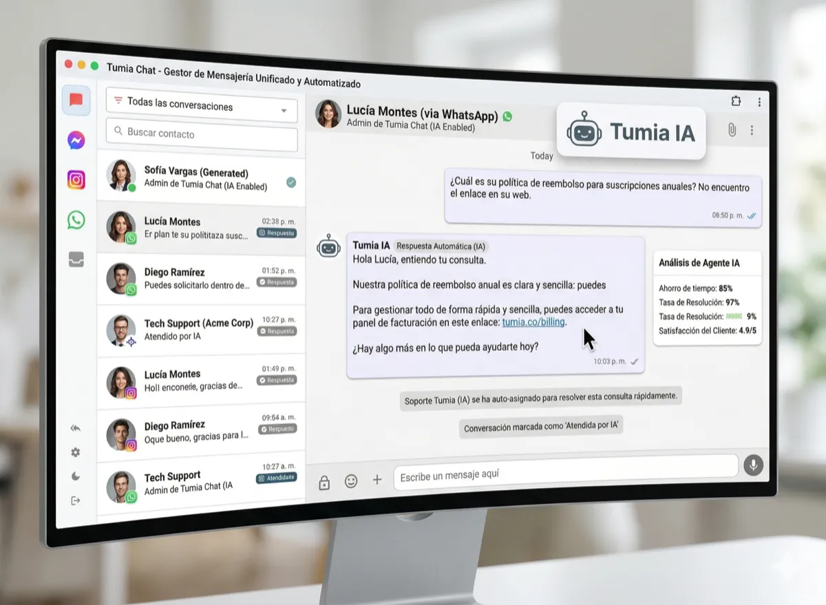 Tumia Desktop Dashboard